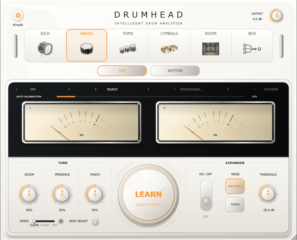 DRUMHEAD — Intelligent Drum Amplifier